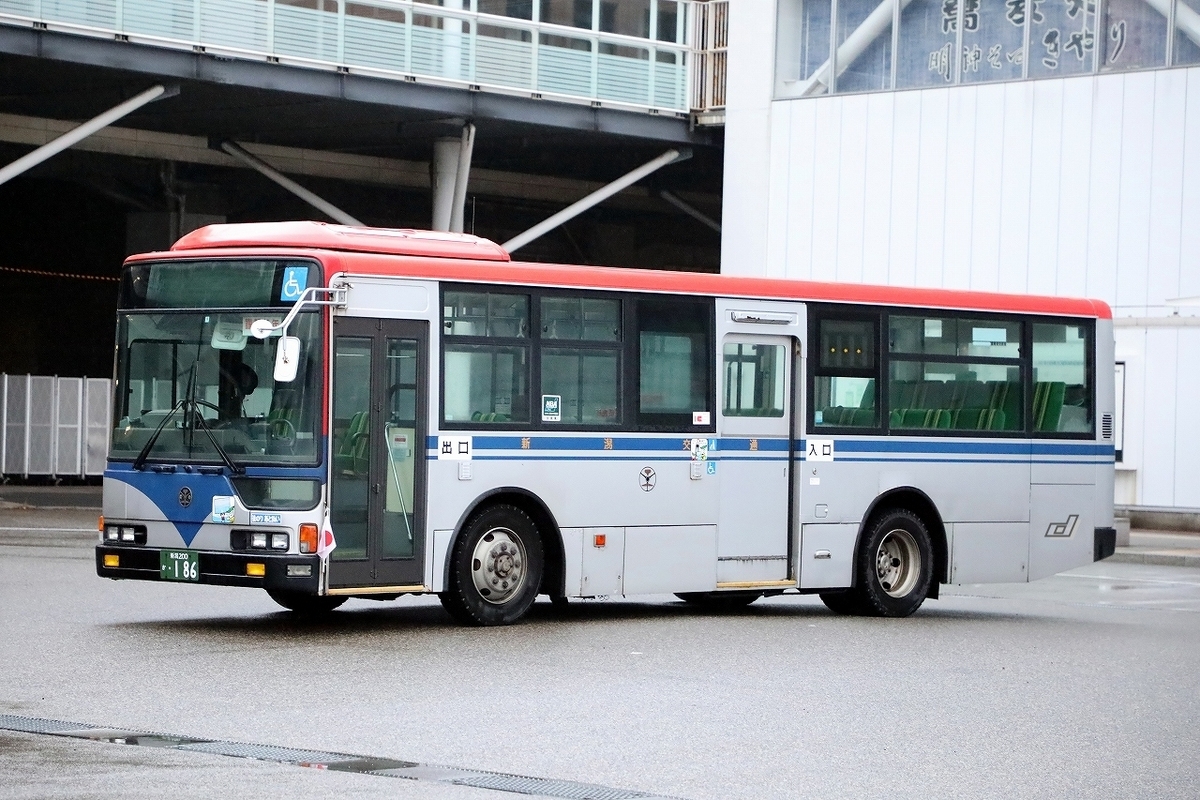 新潟交通 / 新潟200か ・186 （H186-M） - バス道楽 別館♨ 