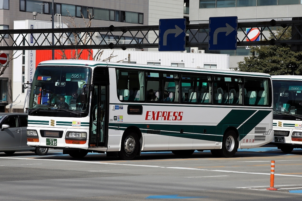 三重交通 / 三重200か ・385 （5951） - バス道楽 別館♨