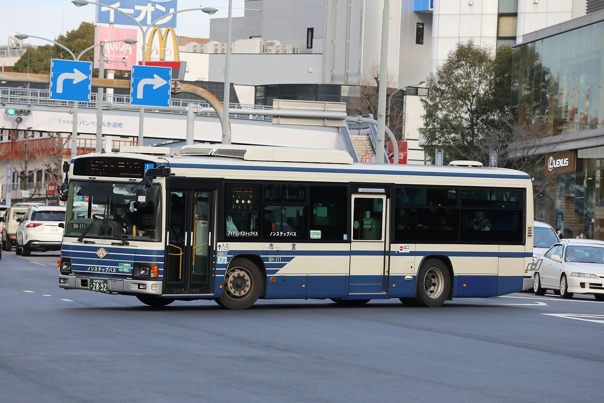 名古屋市交通局 / 名古屋200か 2892 （NH-311） - バス道楽 別館♨