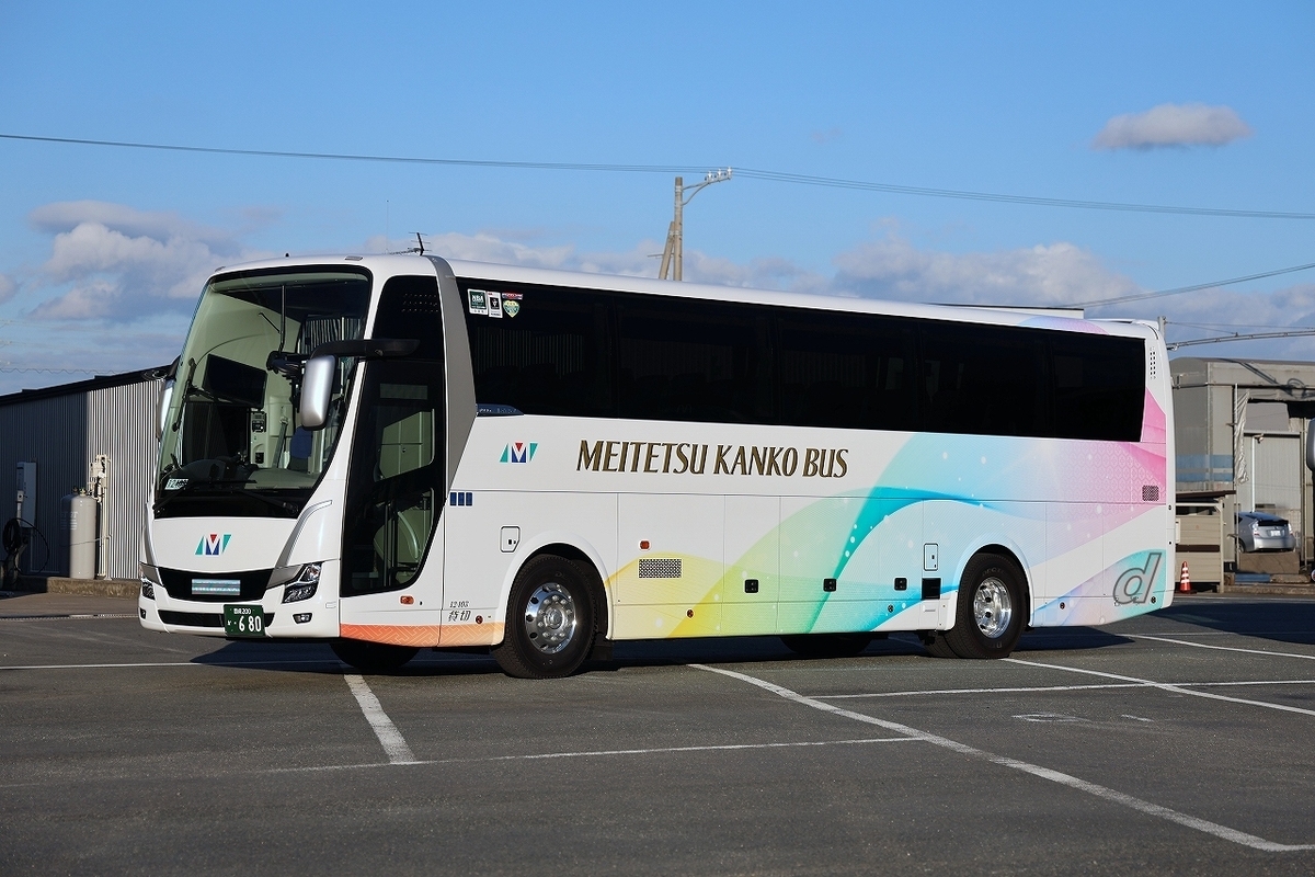 名鉄観光バス / 岡崎200か ・680 （12403） - バス道楽 別館♨