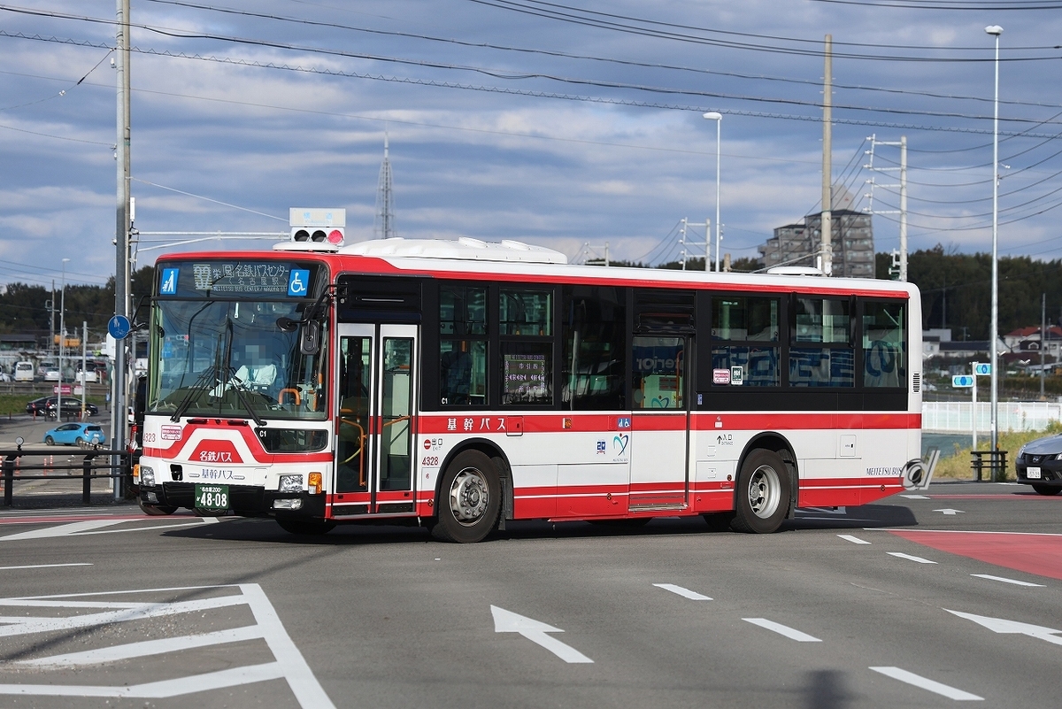 名鉄バス / 名古屋200か 4808 （4328） - バス道楽 別館♨