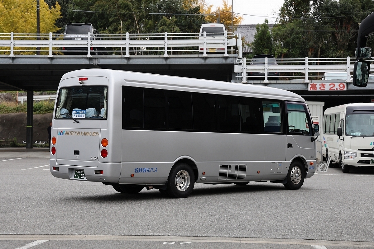 名鉄観光バス / 岡崎200あ ・100 （91705） - バス道楽 別館♨
