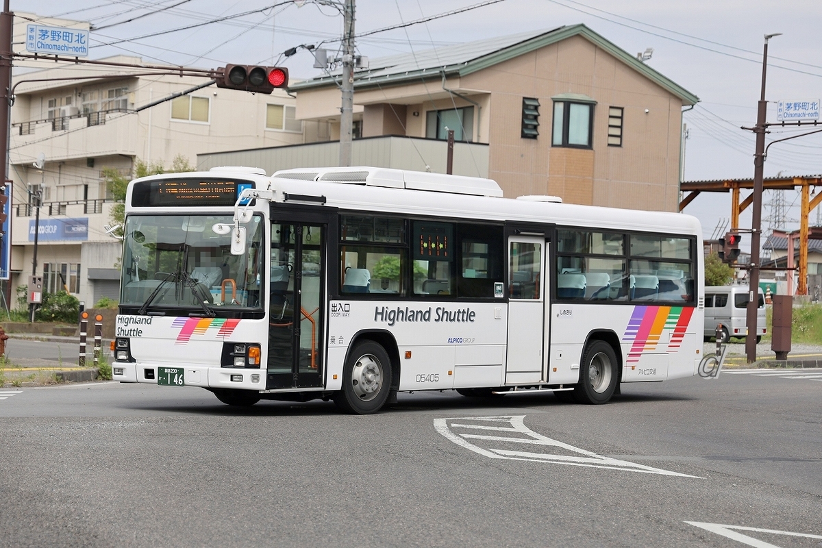 アルピコ交通 / 諏訪200か ・146 （05405） - バス道楽 別館♨