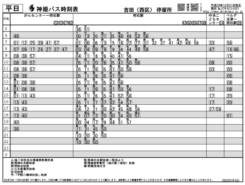 吉田 神戸市西区 Bus Stop バス停探訪ブログ