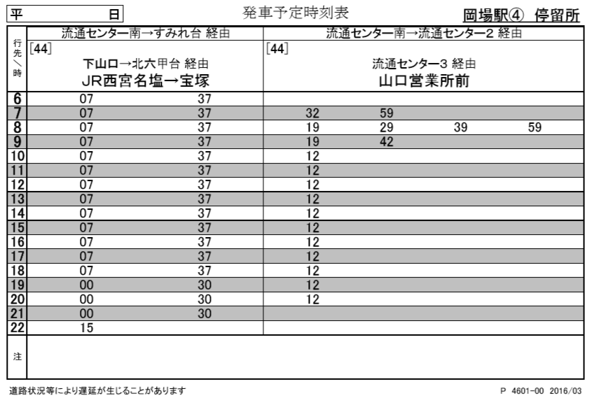岡場駅 岡場駅前 神戸市北区 Bus Stop バス停探訪ブログ