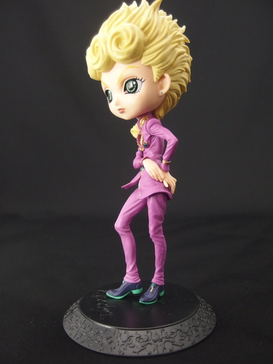 Qposket ジョジョの奇妙な冒険 黄金の風 ジョルノ ジョバーナ 覚悟 とは 暗闇の荒野に 進むべき道を切り開く事だッ ブチゴールドの日々 フィギュアブログ編