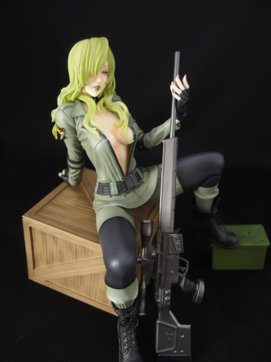 龍*狼様 コトブキヤ　スナイパーウルフ　美少女フィギュア 山下しゅんや メタルギア ソリッド美少女 スナイパーウルフ｜メタルギア
