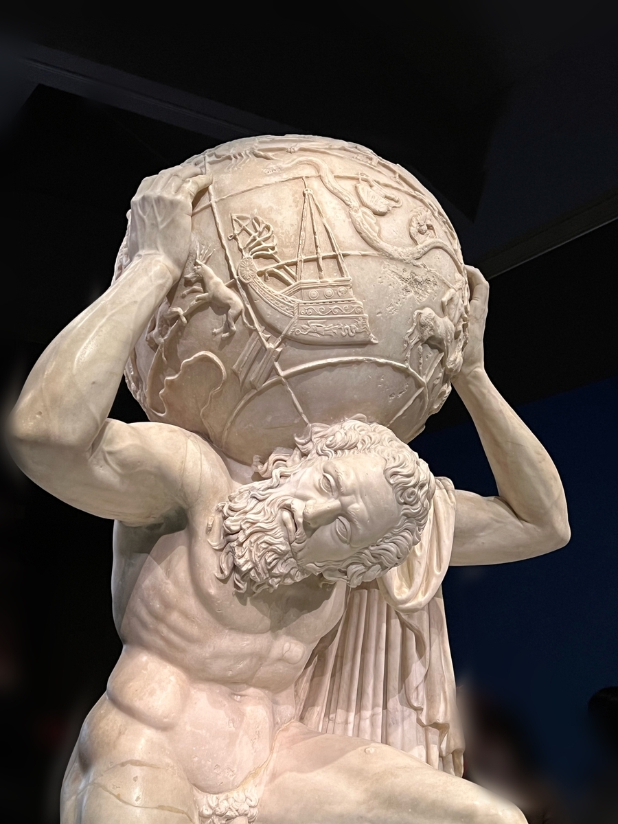 展覧会】仏像愛好家が古代ローマ彫刻を観る！ ファルネーゼのアトラス