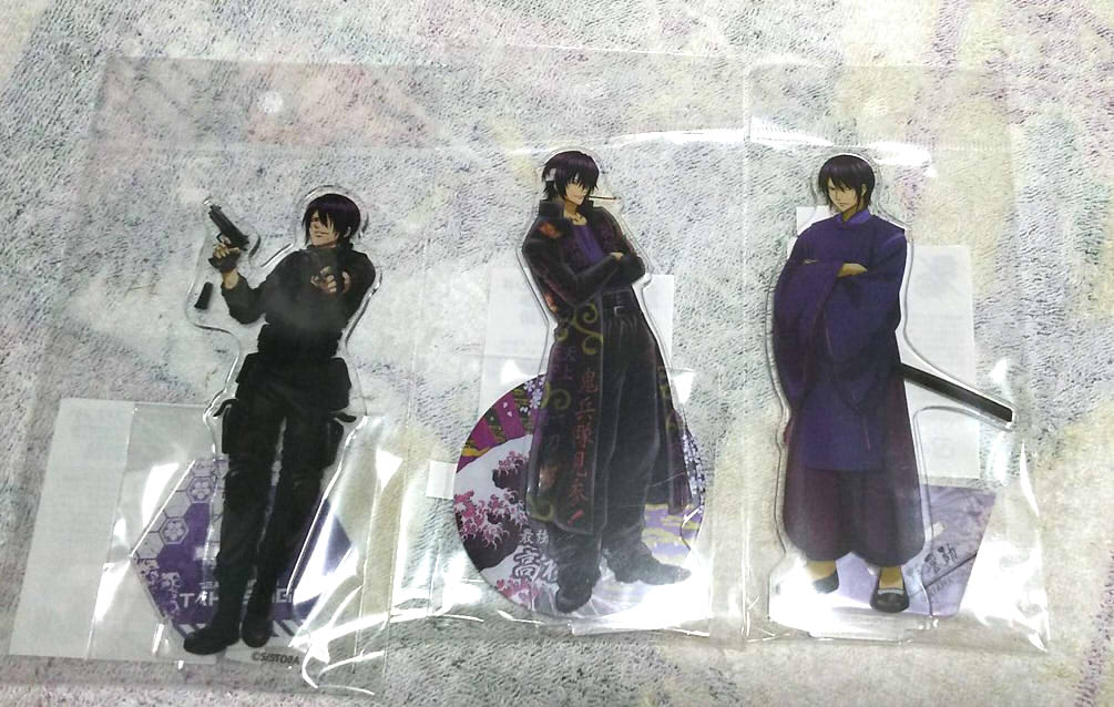 銀魂 キャラバッジ 缶バッジ サバゲー ヤンキー風 平安貴族風 銀時 銀魂 × 模玩熊】中国限定発売 和風シリーズ トレーディング缶バッジ