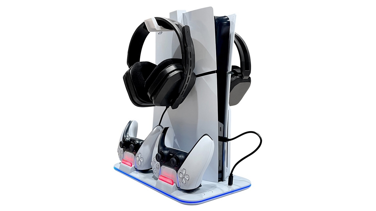 PS5 ASUSモニター　ヘッドセット　コントローラー2つ PS5 ASUSモニター ヘッドセット コントローラー2つ プレステ5