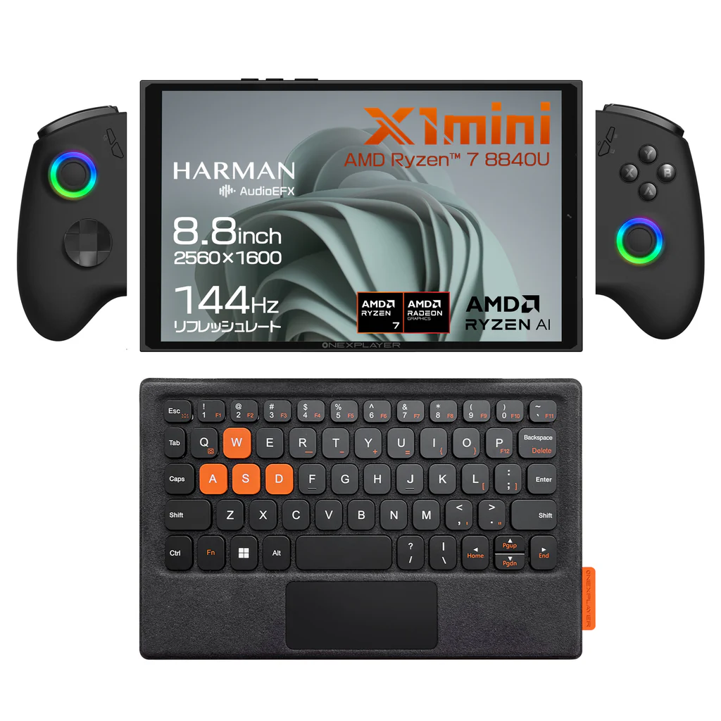 ONEXPLAYER X1 MiniとONEXPLAYER M1国内予約開始！携帯型ゲーム