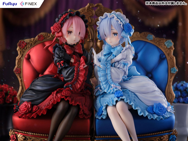 「ラム」「レム」ゴシックドレス　メイン画像