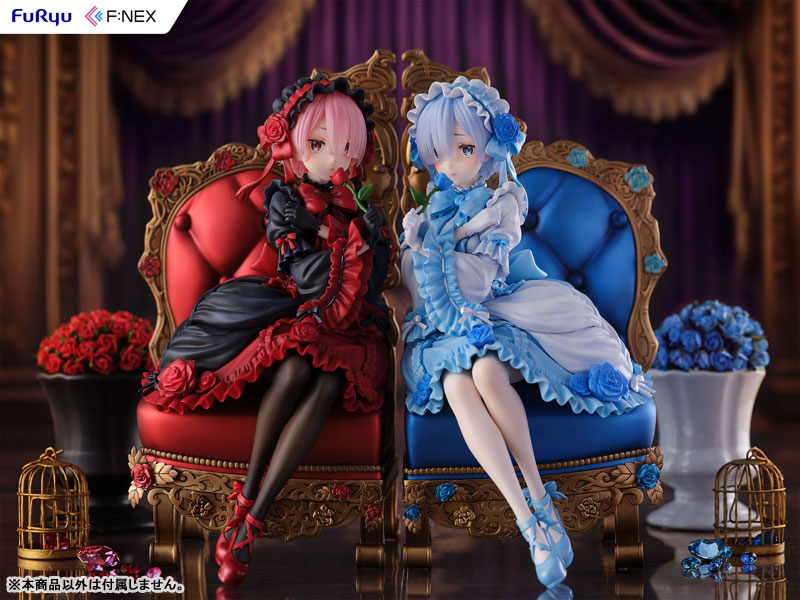 「ラム」「レム」ゴシックドレス　イメージ画像1
