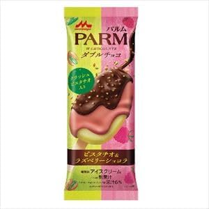  森永 PARM（パルム）ダブルチョコ ピスタチオ&ラズベリーショコラ　画像