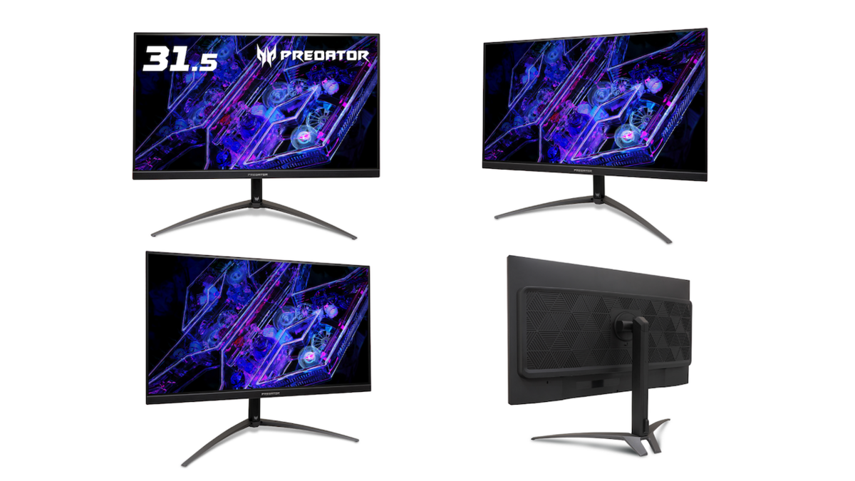 Acerの最新31.5インチ4Kゲーミングモニター：Nitro