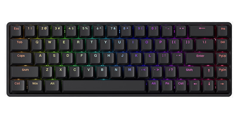 ATK68 G版ホワイトキーボード（ゲーミングキーボード(ラピッド