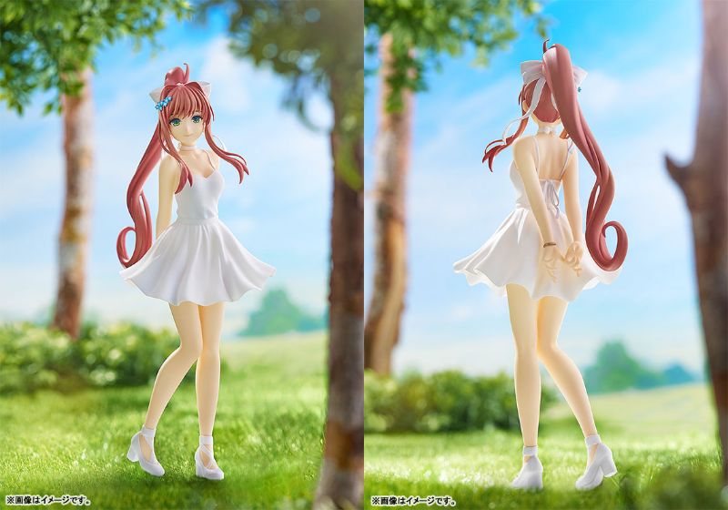 POPUP PARADE モニカ　ホワイトドレスver. ドキドキ文芸部 !③ POP UP PARADE Monika: White Dress Ver. Figure