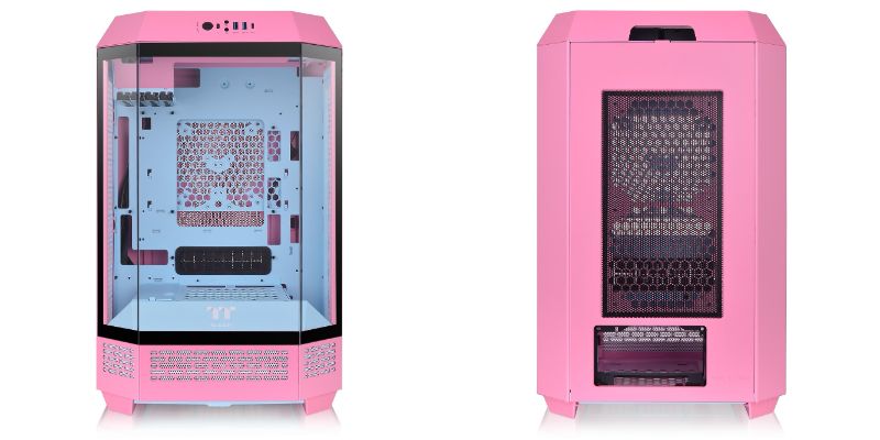 ピンクPC ヨドバシ.com - ハイト HYTE ミドルタワー E-ATX対応 ピラーレス
