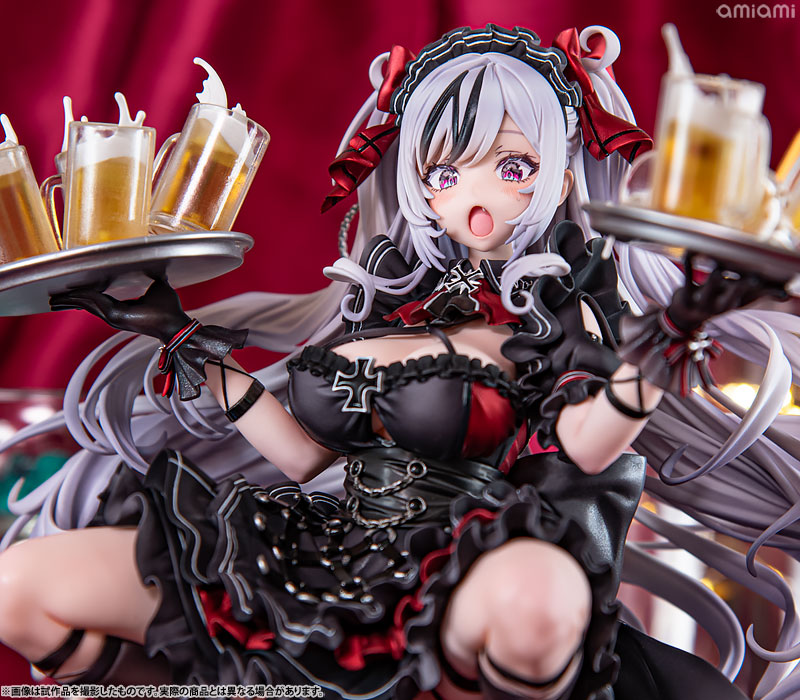 未開封　アズールレーン エルベ 見せ場訪れず？ 1/7 フィギュア　あみあみ限定 あみあみ限定版】アズールレーン エルベ 見せ場訪れず？ 1/7