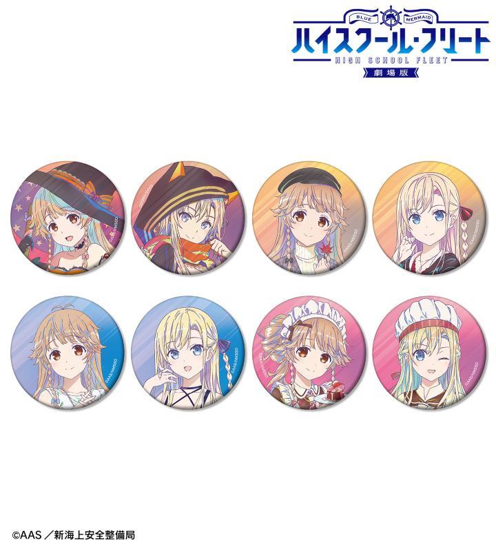 描き下ろし ココ・ミーナ トレーディング Ani-Art clear label 第2弾 マット缶バッジ
