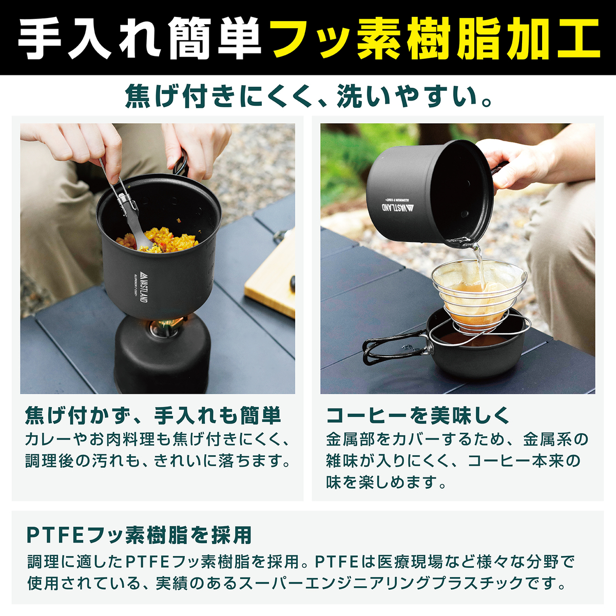 フッ素樹脂加工