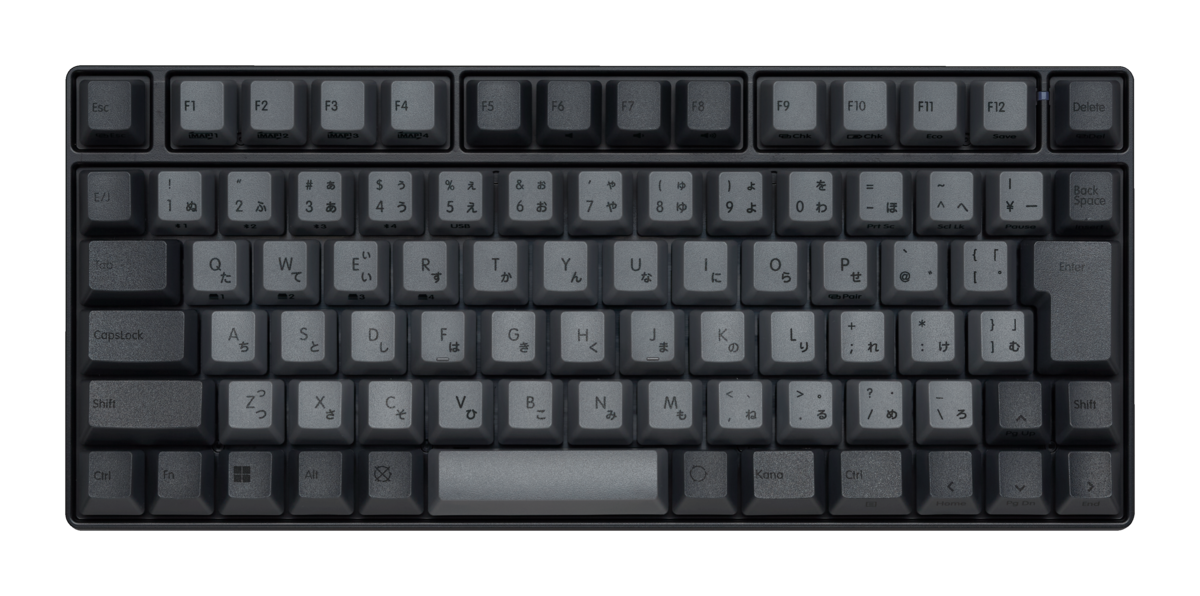 REALFORCE RC1 キーボード：70％サイズのワイヤレスキーボード