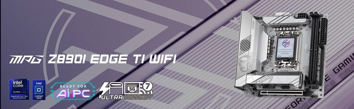 バービーミニマート未使用レア 最新Intel対応！MSI「MPG Z890I EDGE TI WIFI」でMini-ITXの限界