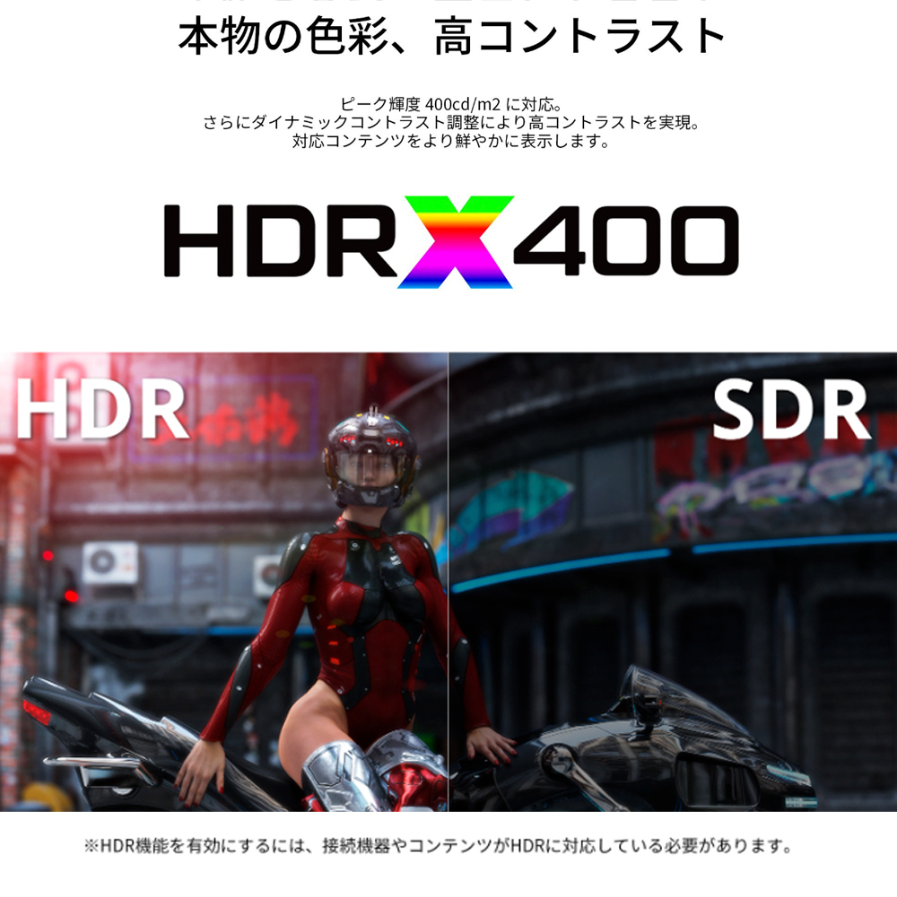 HDR400相当