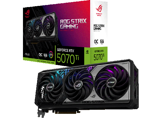 ASUS ROGシリーズ グラフィックボード損傷あり(プロペラ) 計6通りの動作クロック設定やAura Syncを備えたASUS「ROG-STRIX