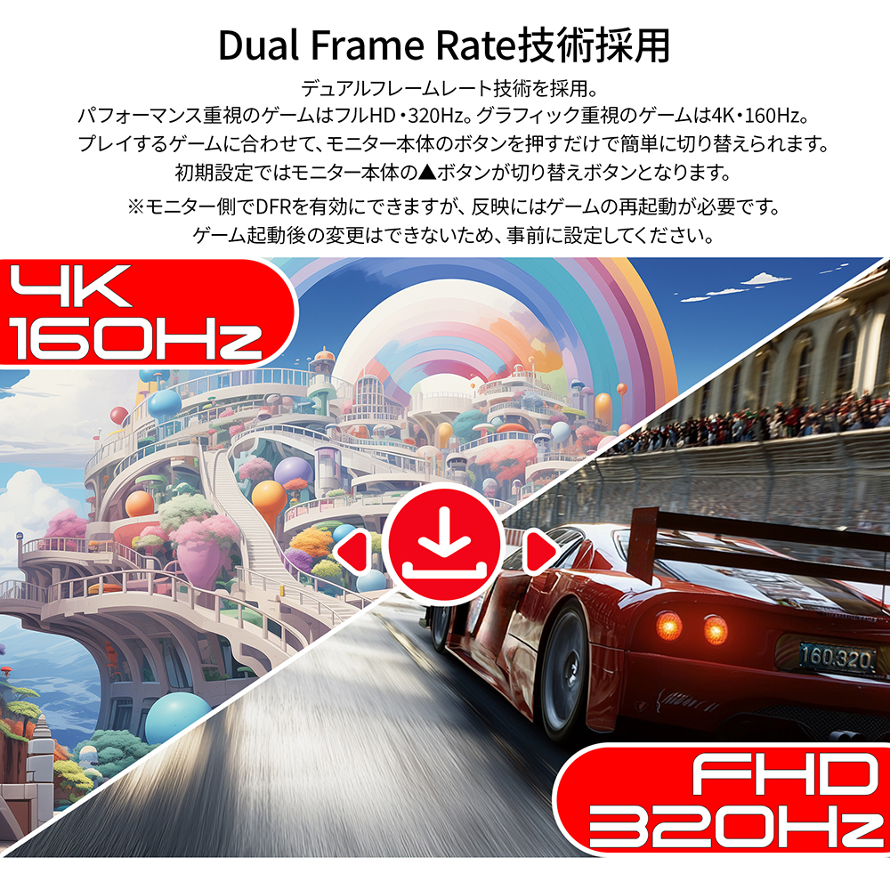 Dual Frame Rate