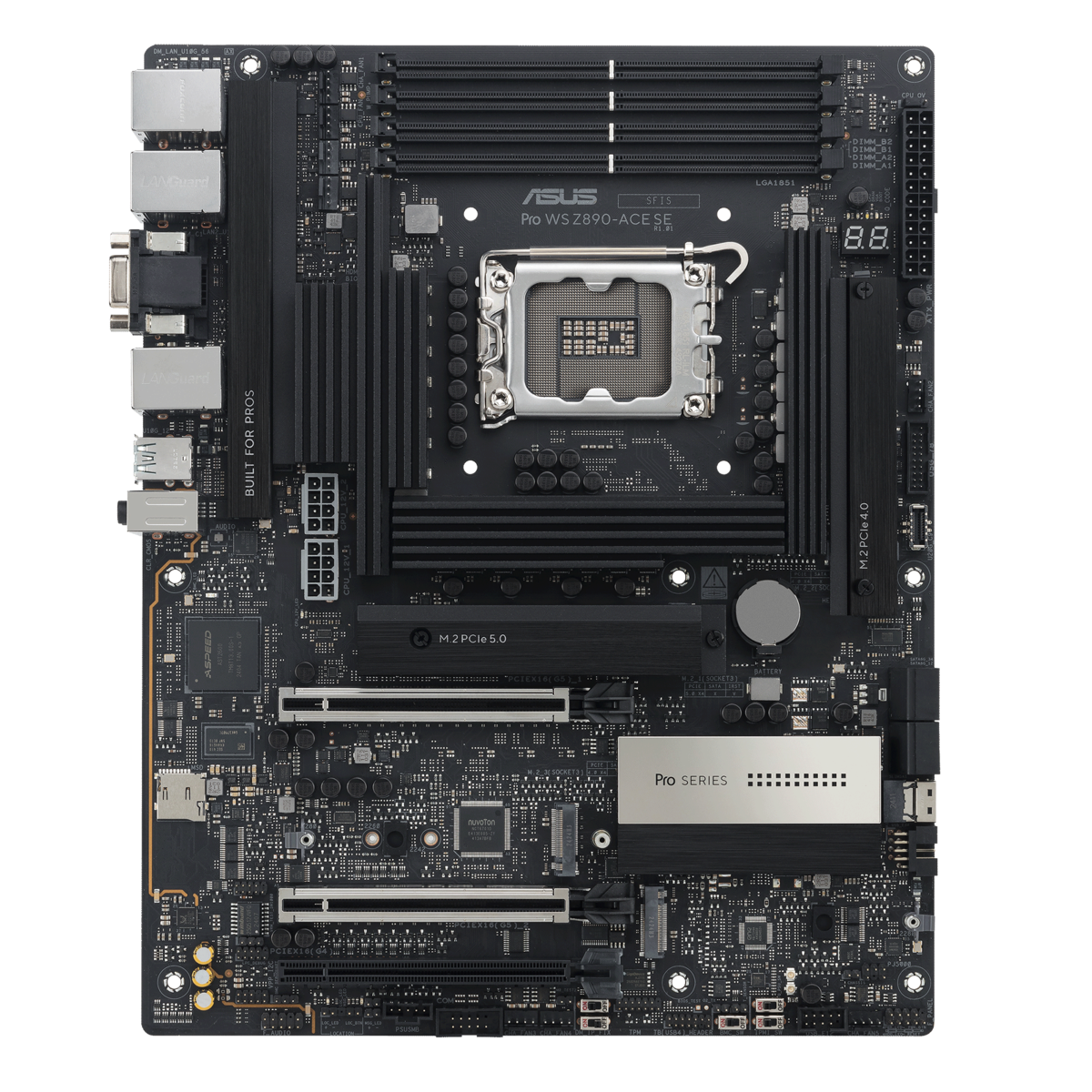 Z890チップセット搭載】ASUS PRO WS Z890-ACE SE徹底解説｜10GbE
