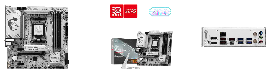 B850M GAMING PLUS WIFI6E
