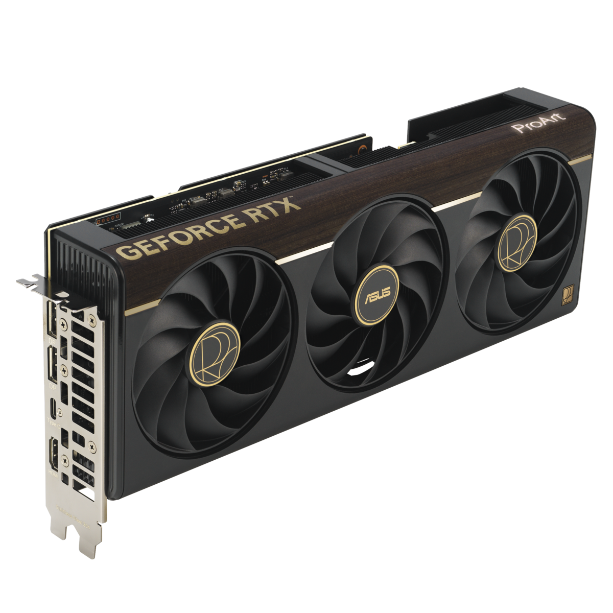 ASUS ProArt RTX 5080／5070 Ti発売｜ウッド調デザイン×USB-C映像出力