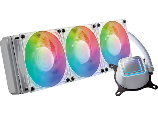 未使用開封済　玄人志向 KURO-AIOWC360L/V2 水冷CPUクーラー 玄人志向がサイズとコラボした簡易水冷クーラー「KURO-AIOWC360L」【PC