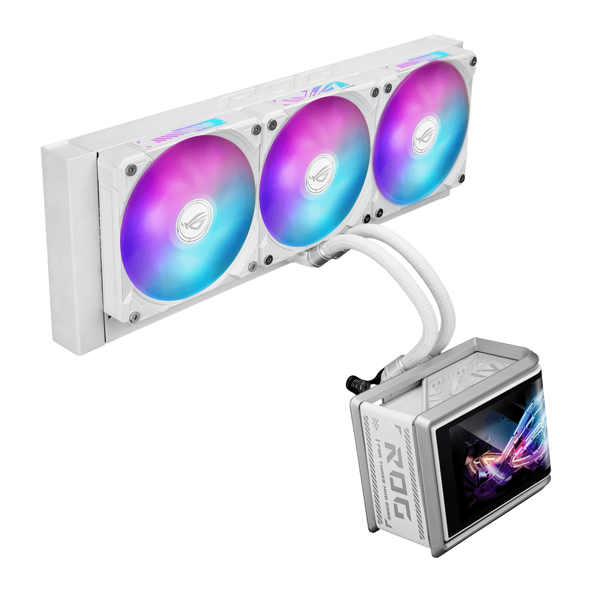 中央配置の200mmチューブ