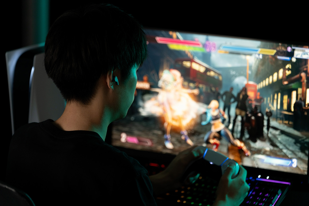 静寂なゲーム空間を実現