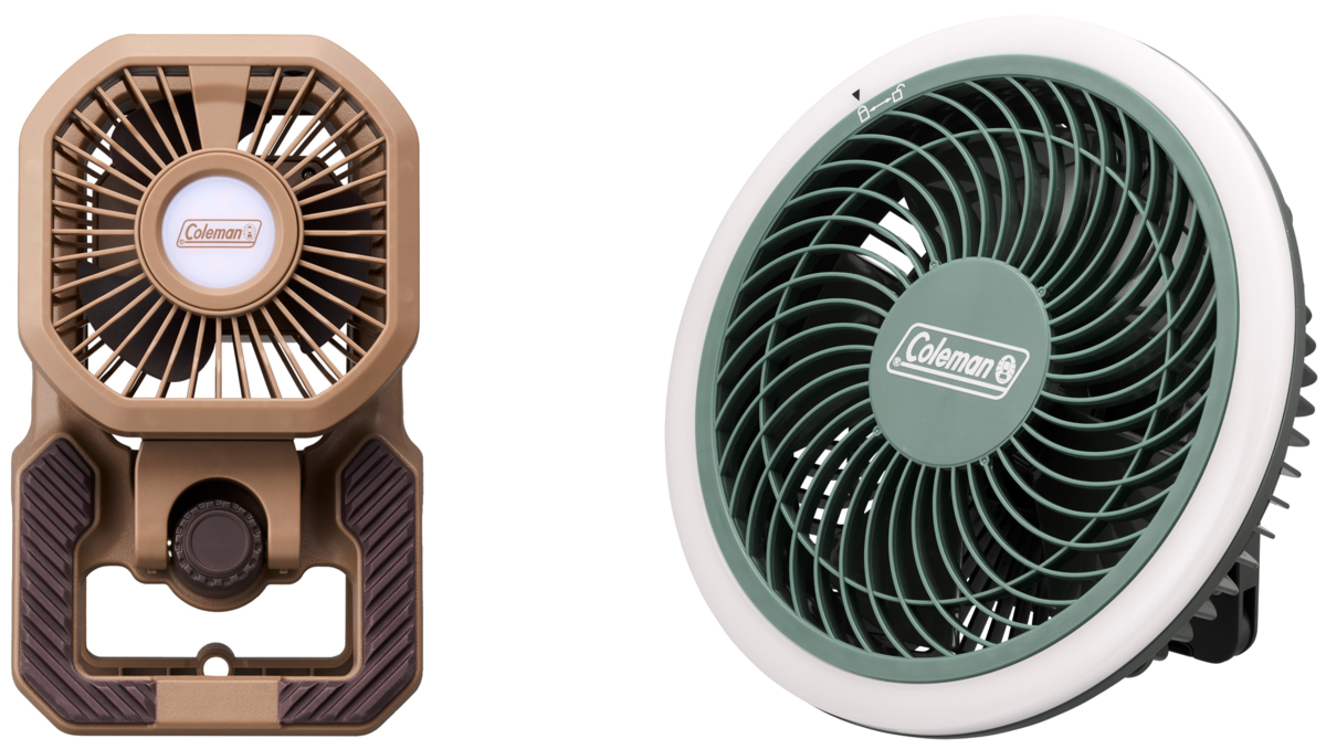 コールマンの2026年新作LEDライト付きファン2モデルを徹底解説