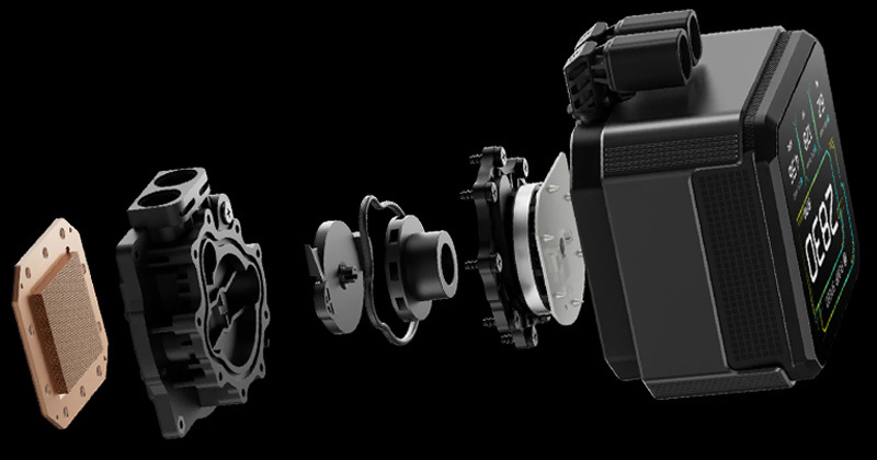 3.4インチLCD搭載の簡易水冷CPUクーラー「DeepCool SPARTACUS 360