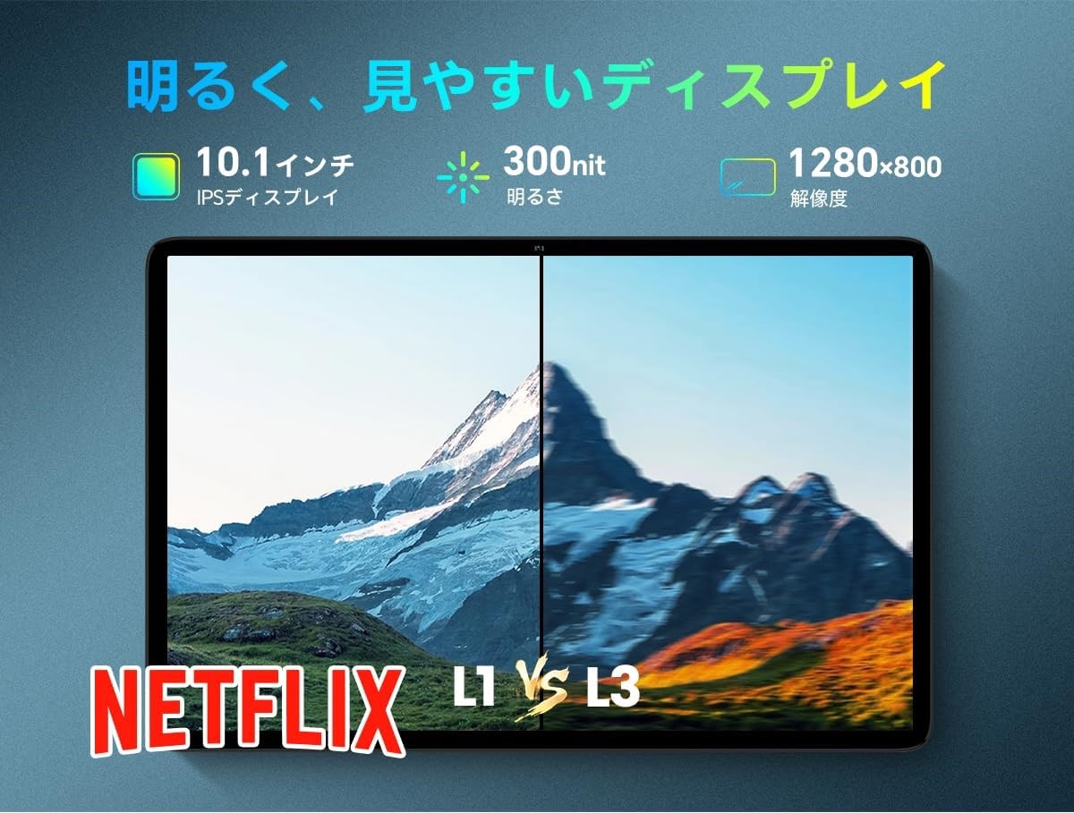 NetflixもHD再生