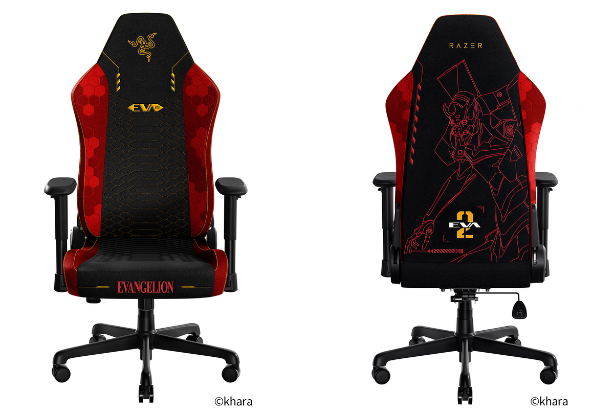 Razer Iskur V2 X – EVANGELION (EVA-02) Edition