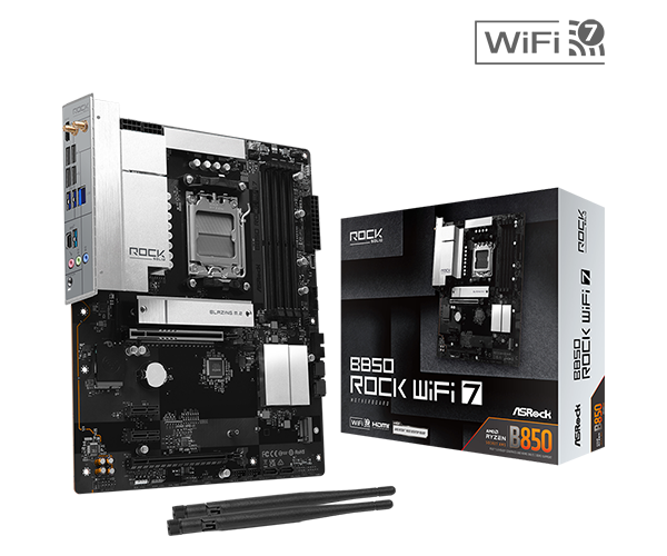 B850 Rock WiFi 7