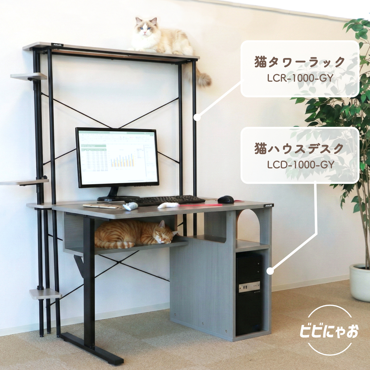 「ビビにゃお」シリーズとの連結