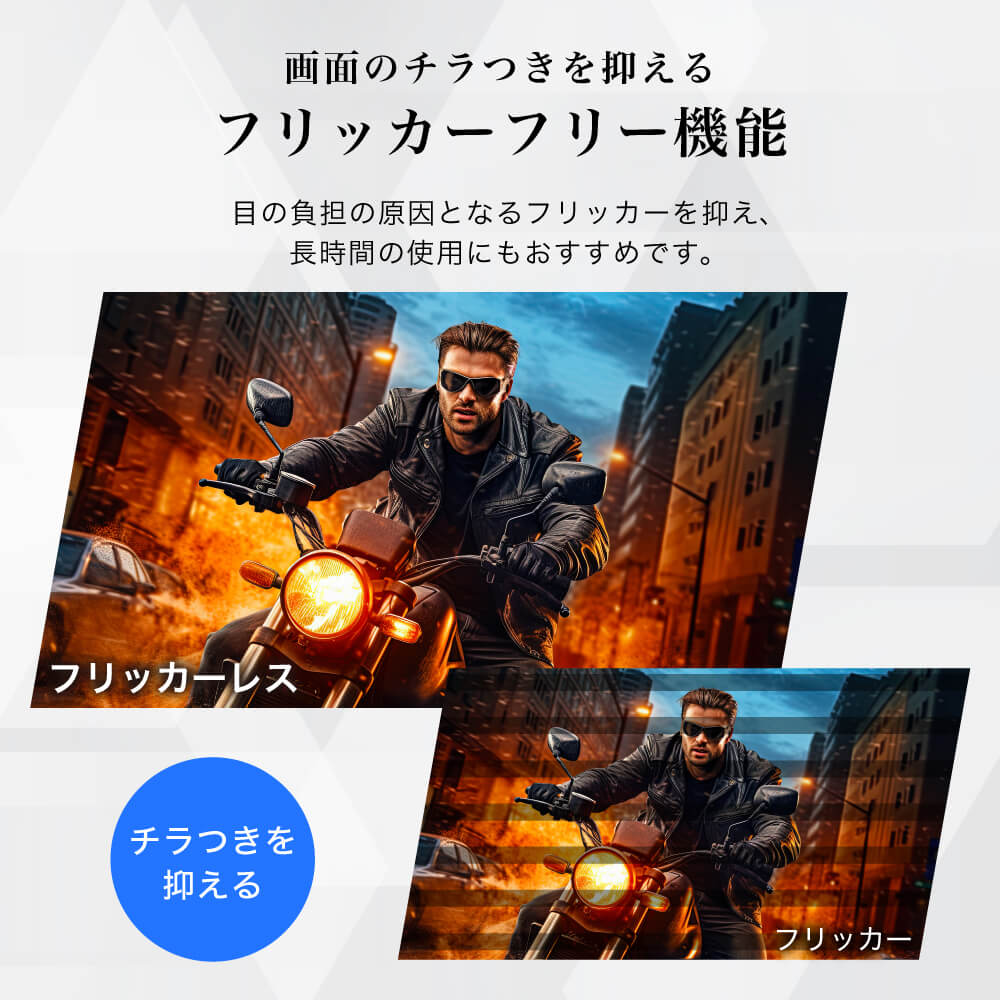 フリッカーフリー