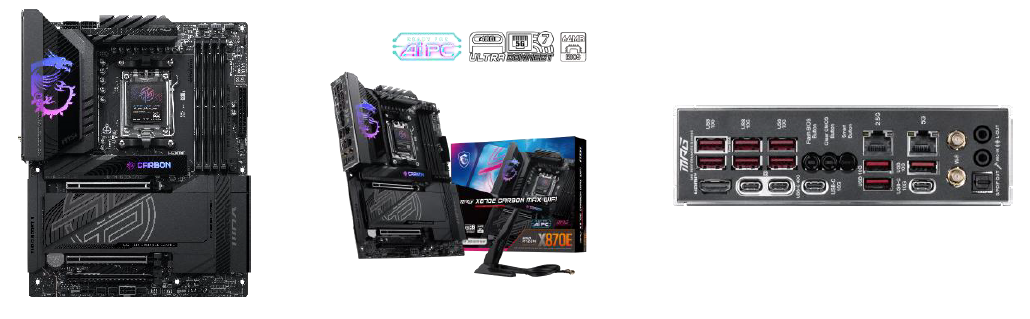 MSI MPG X870E CARBON MAX WIFI発売！Pin SafeデザインやRyzen 9 
