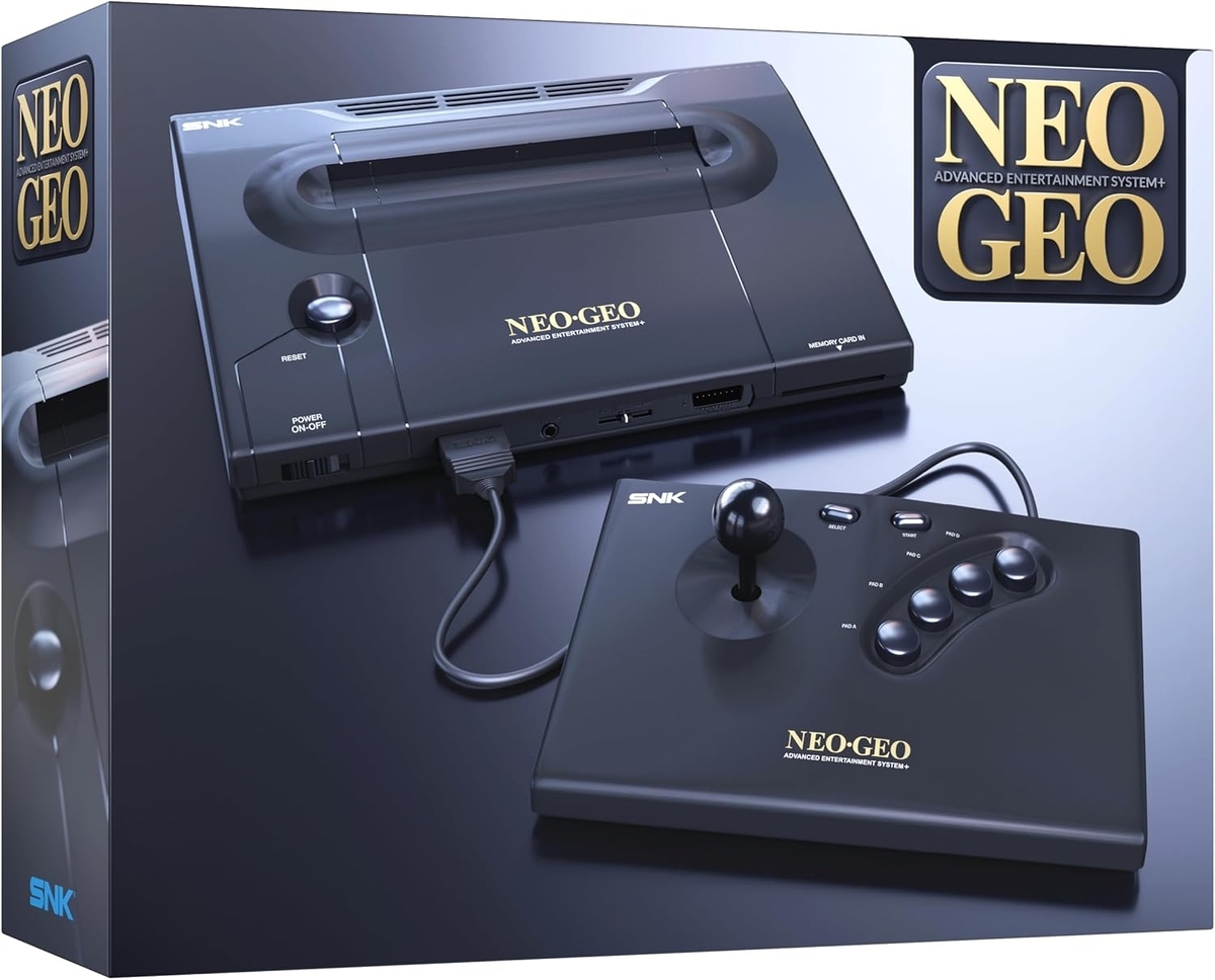 NEOGEO AES+発売日と価格は？実機カセット対応の完全互換機がSNKから