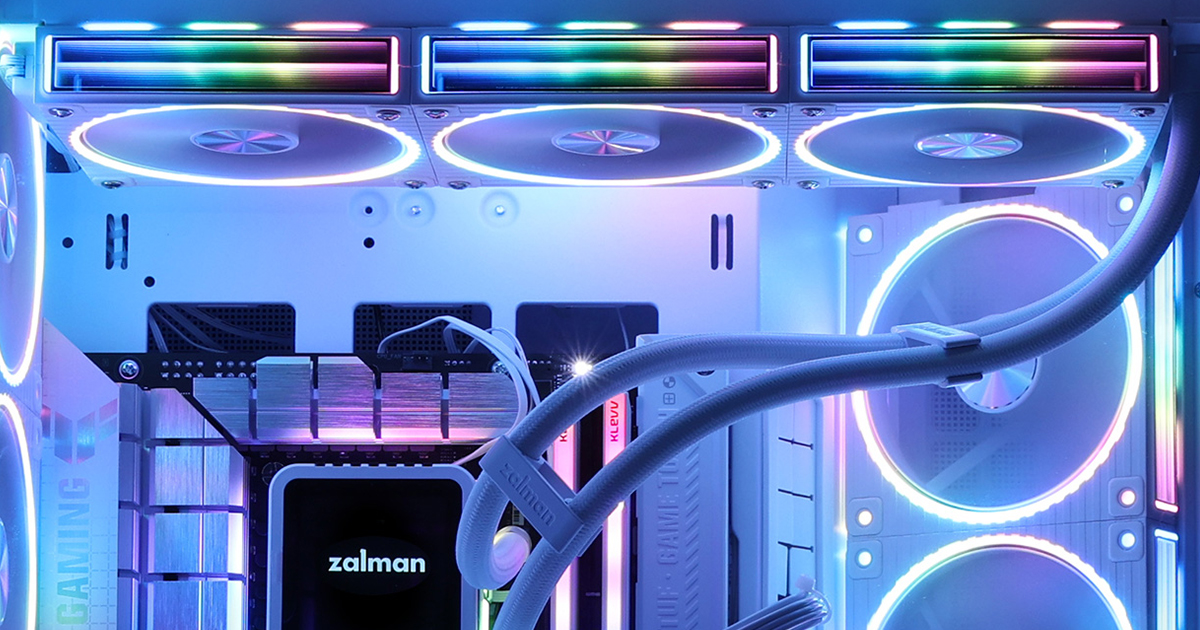ZALMAN ZM-DF120 A3発売！デイジーチェーン接続ファンと液晶付GPU