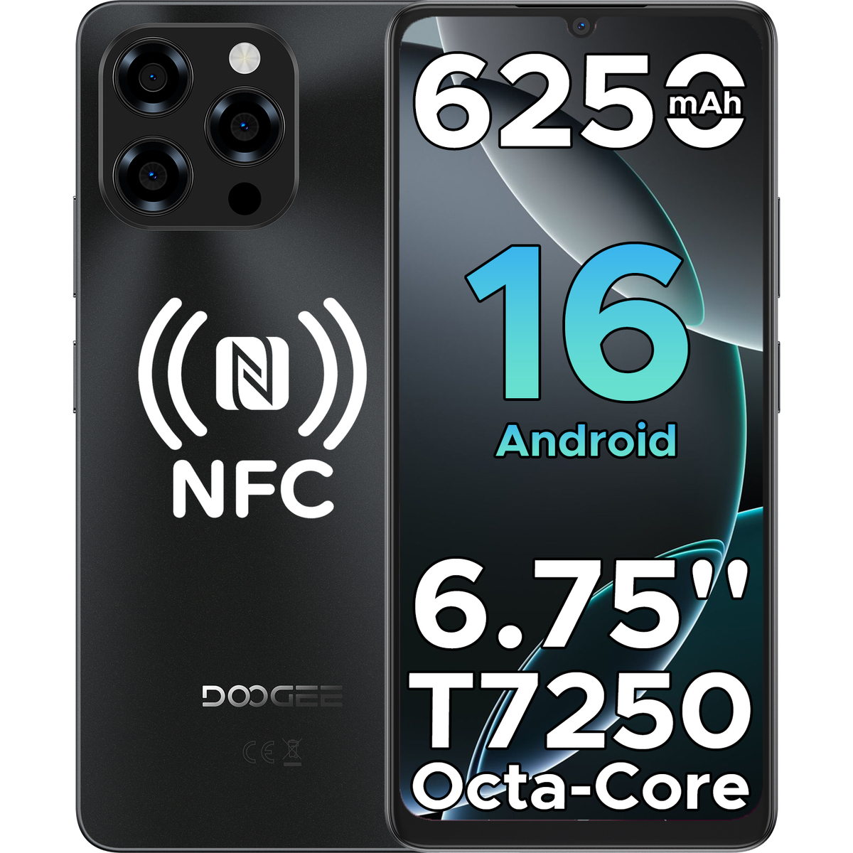DOOGEE Note58 Proのスペック解説！Android 16×最大32GBメモリ搭載で2