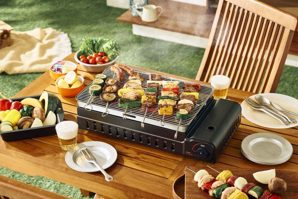 イワタニ ワイドBBQグリル(CB-WBG-1)を徹底解説！炙りや2倍の面積で大