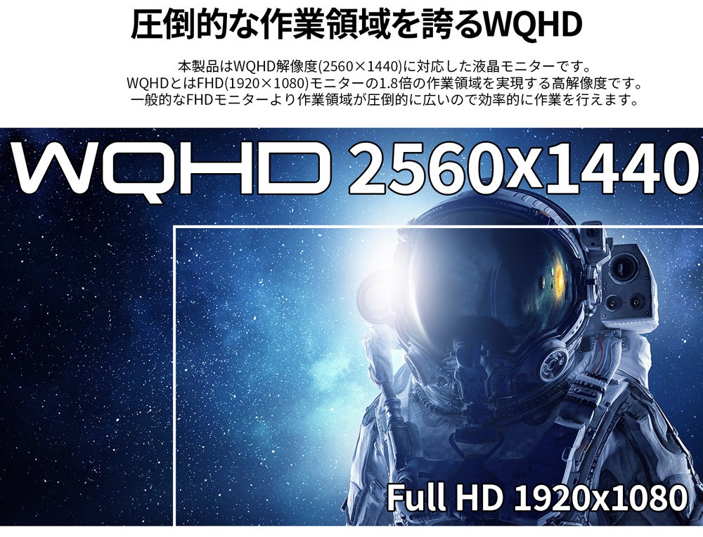 WQHD解像度
