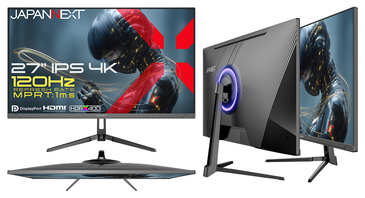 JAPANNEXT】3万円台の4K120HzゲーミングモニターJN-Ei27G120U2を徹底